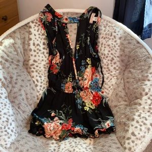 Floral (XS) Romper- Band of Gypsies